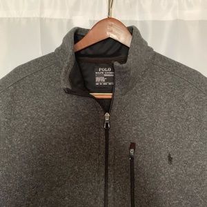 POLO RL Men’s Big&Tall (3XB) Fleece Mockneck Vest